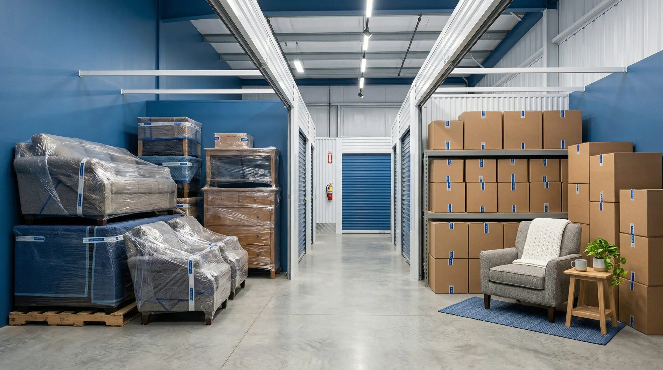 Ardie's Movers furniture storage facility