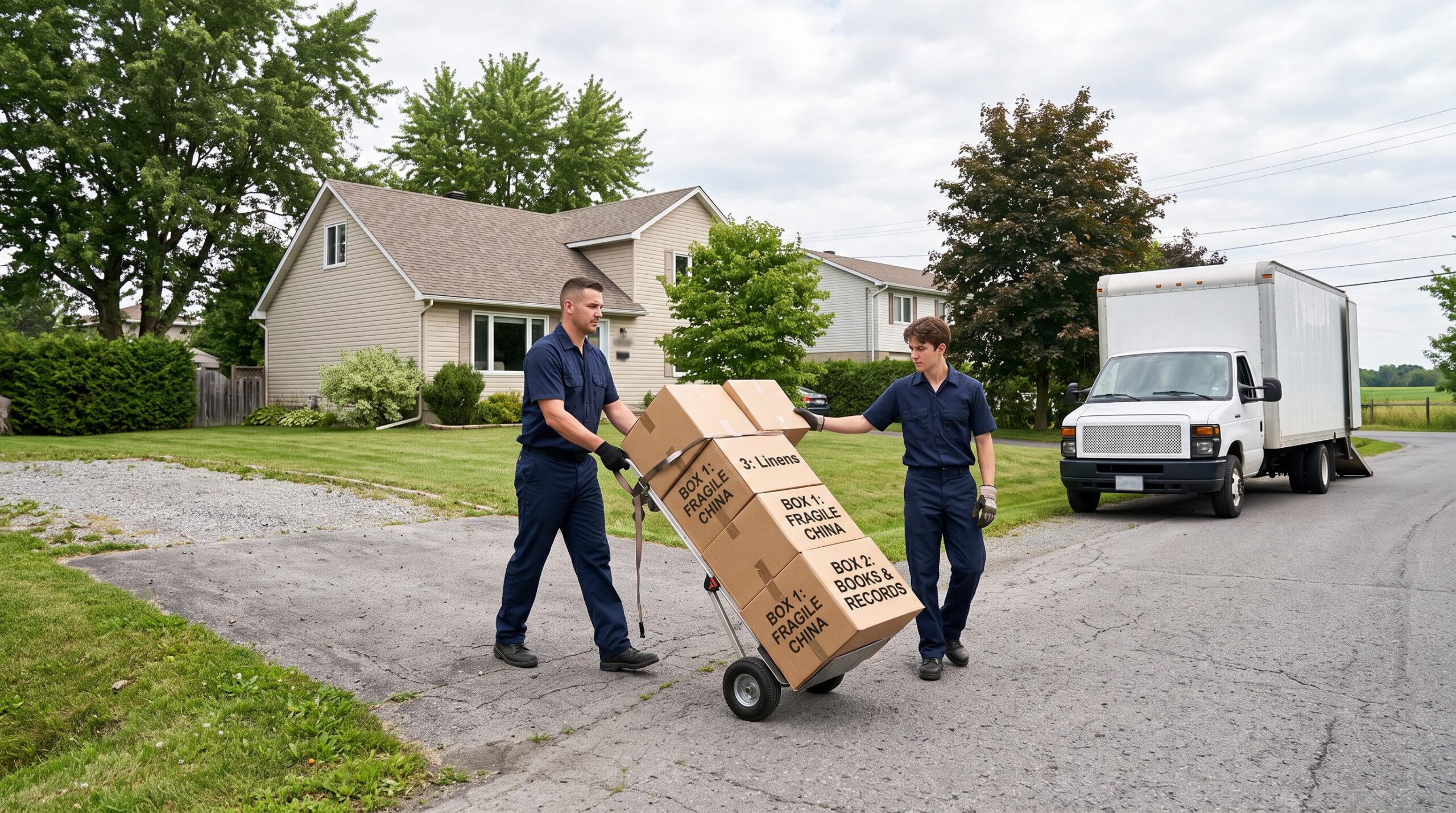 Moving service in Orleans and Cumberland east of Ottawa