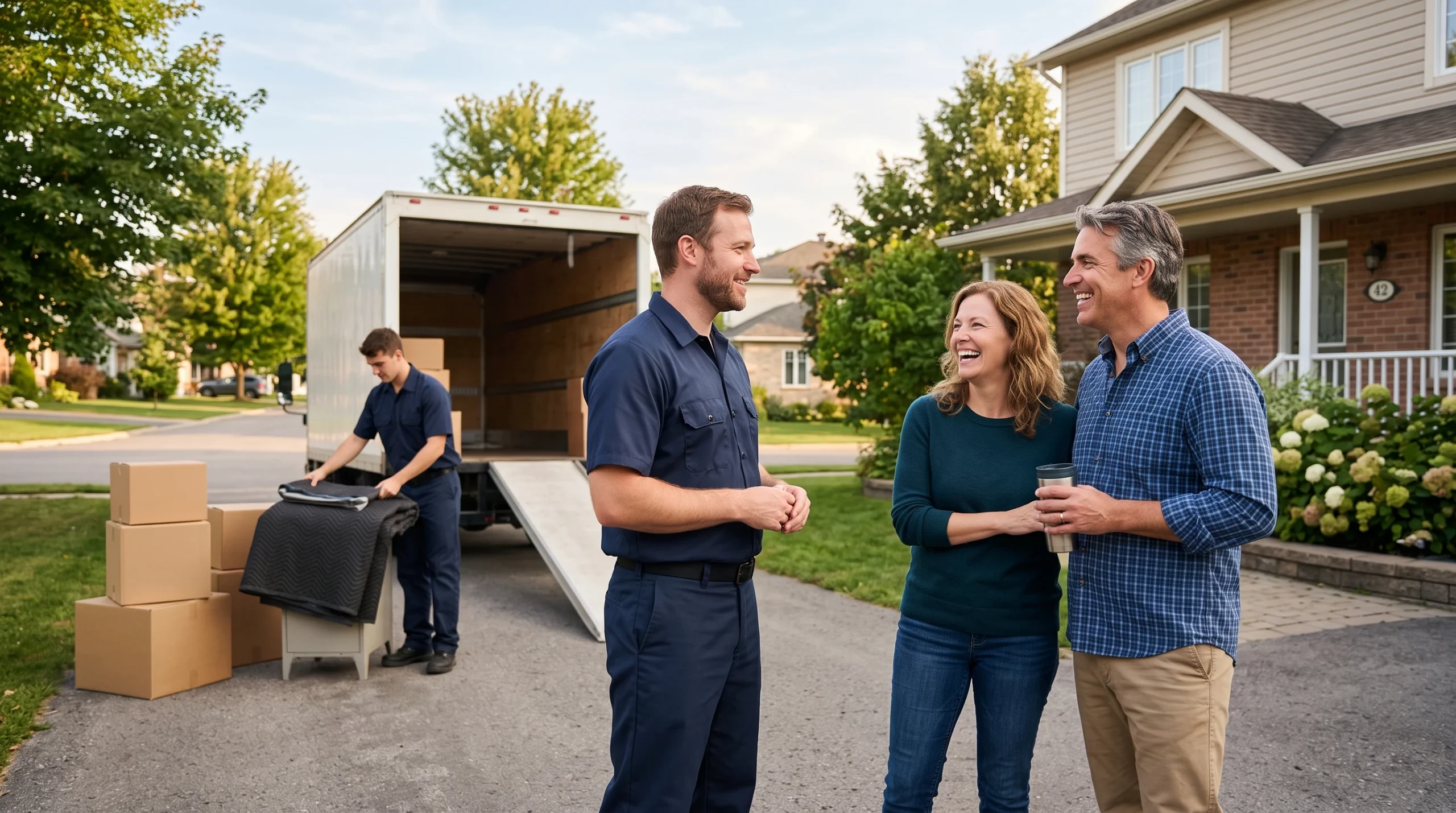 Trusted local movers helping a customer in the Ottawa Valley